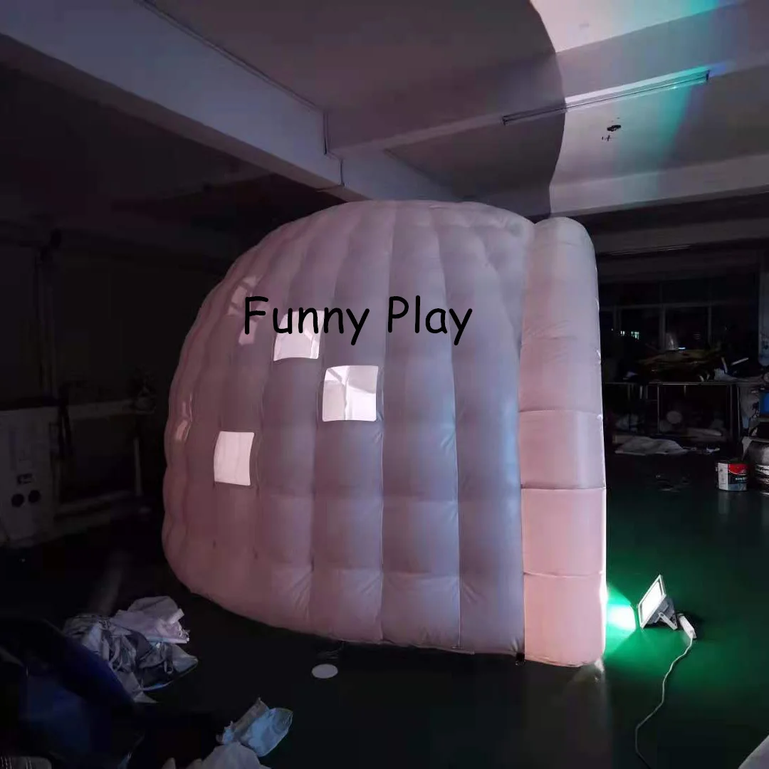 Надувная палатка igloo для двора большая надувная вечеринки всплывающая