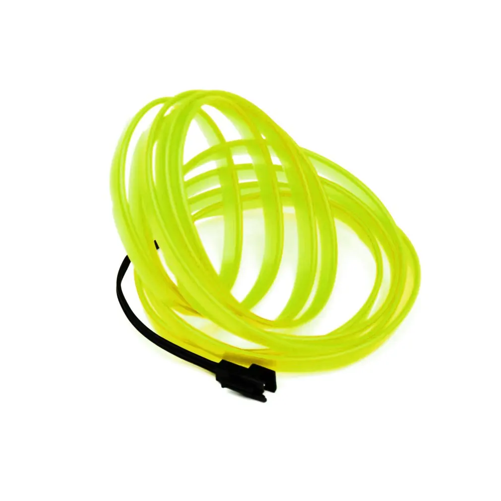 

1PC LED EL Light Car Vehicle Styling DIY Light Flexible Interior Decoration Moulding Light Strip Car Party Decoration Light