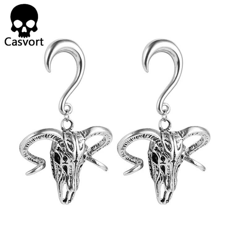 Casvort, Новое поступление, тяжелое ухо, вес, нержавеющая сталь, Таурен, ушные измерители, пирсинг, туннели, ювелирные изделия для тела, 2 шт. в партии, пара, распродажа