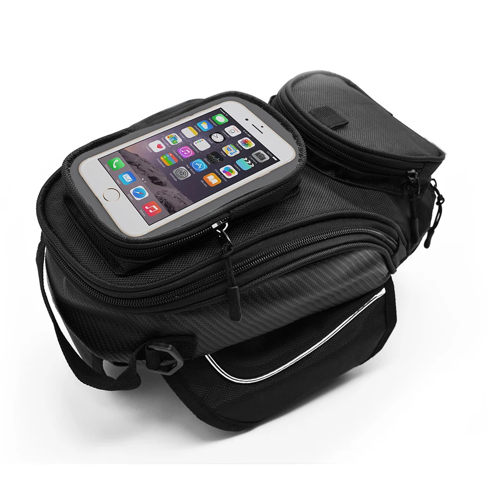 WOSAWE мотоциклетные сумки Магнитный Танк для езды на мотоцикле телефона держатель