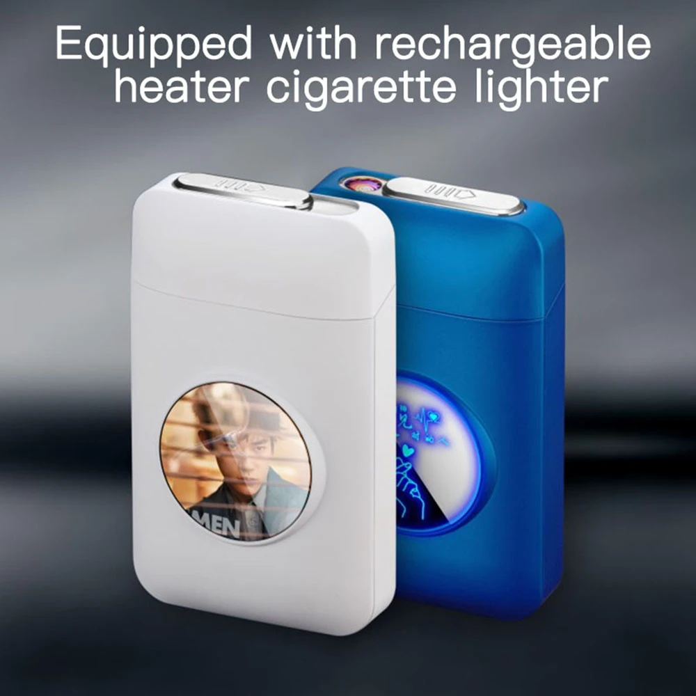 Творческий анти давление сигареты чехол Перезаряжаемые с прикуривателем для