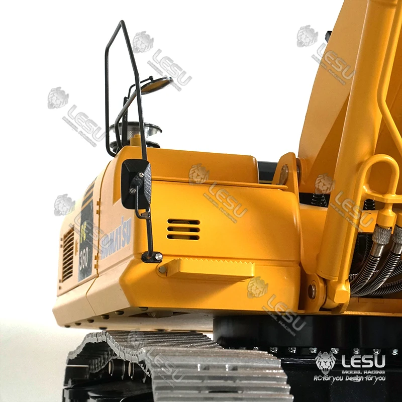 LESU 1/14 Zenoah Koma PC360 гидравлический экскаватор полностью металлический грузовик гусеницы звездочки ESC