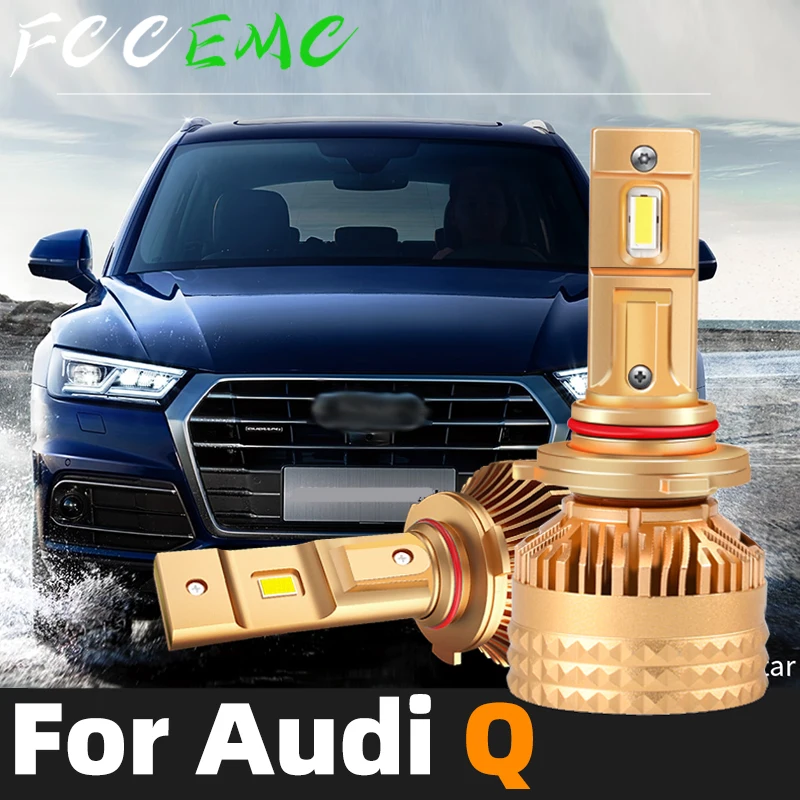 

FCCEMC 140W 24000LM For Audi Q3 Q5 Q7 LED Car Haedlight CPS H7 6000K Auto Fog Light 12V LED Bulb Canbus Daytime Running Lamp