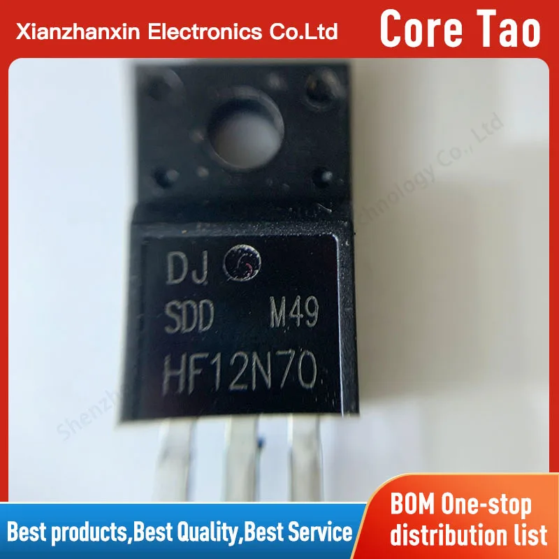 

5PCS/LOT HF12N70 12N70 TO-220F Field effect