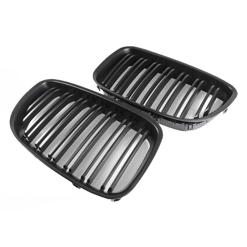 

Black Front Bumper Hood Kidney Grill Grille For-BMW F07 5 Series GT 520 528 530 535 550 2010-