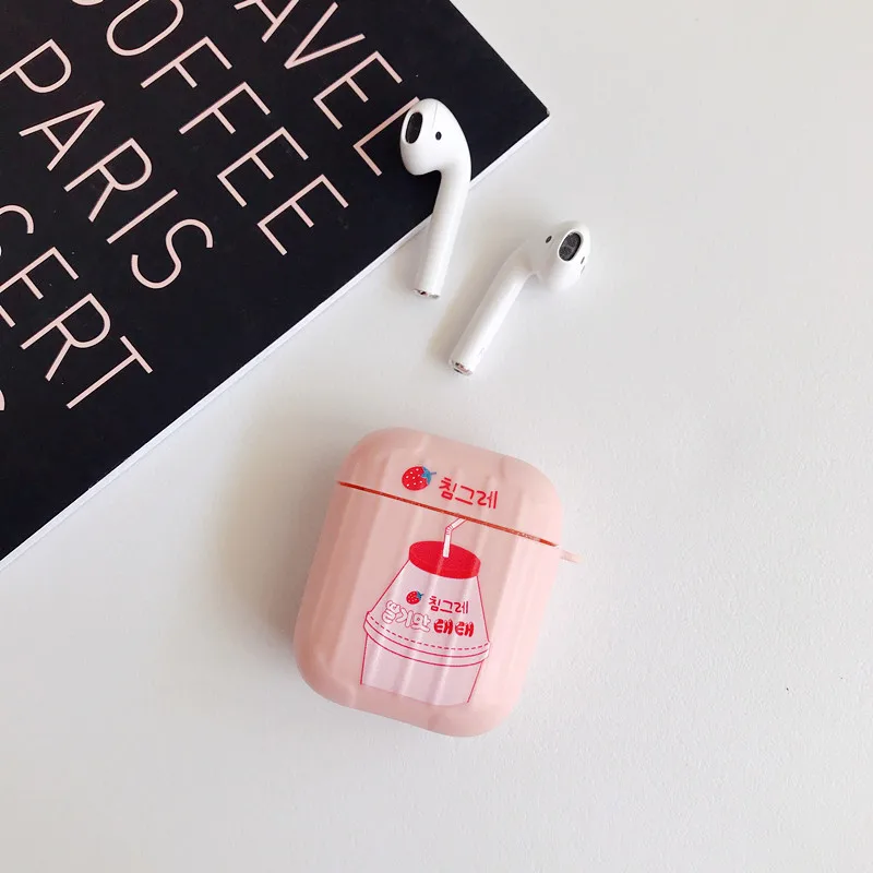 Милый чехол для костюма AirPods 1 2 Bluetooth беспроводной Чехол наушников зарядного