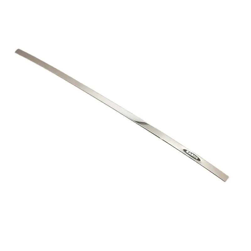 

Нижняя крышка задней двери молдинговая отделка задняя дверь из нержавеющей стали автомобильные аксессуары для Skoda Karoq 2018 2019 2020 2021