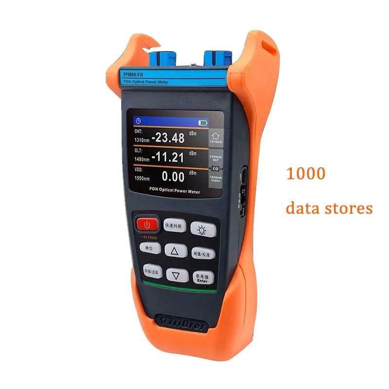 Tribrer EPN80 Version ручной EPON/GPON PON оптоволоконный измеритель мощности Кабельный тестер
