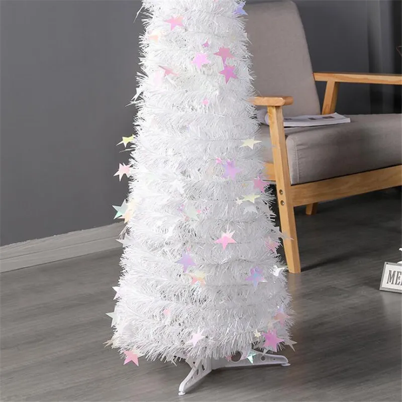 120 см/150 см ручная работа Рождественская Елка Регулируемая Складная елка Merry Christmas party Дерево Подвесные украшения Xmas DIY Декор