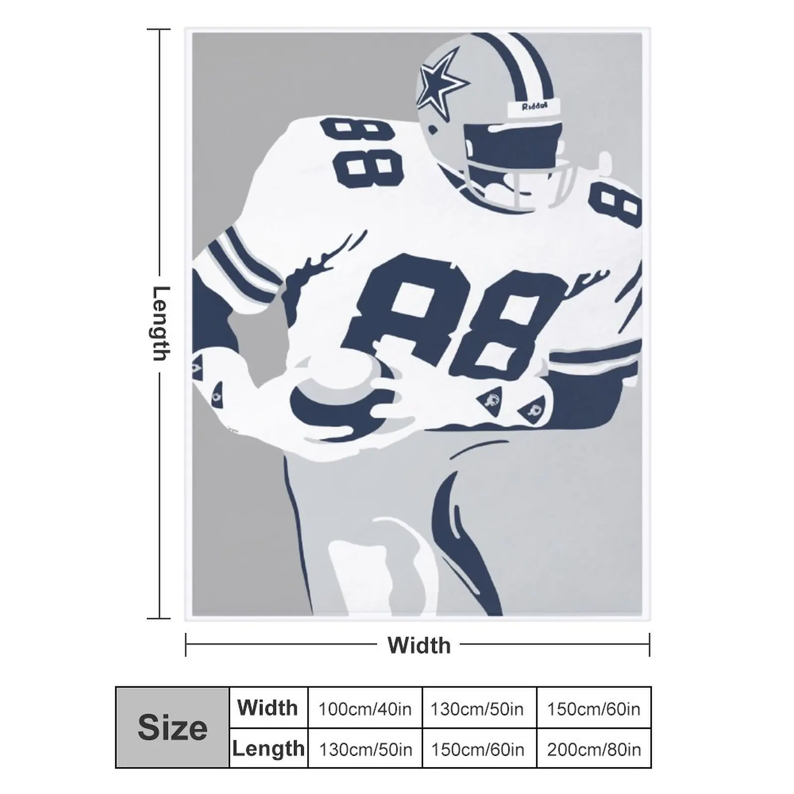 

Blanket 88 Michael Irvin Ultra Soft Micro Fleece Cozy Lightweight Microfiber Flannel All Season Living Room Bedroom Vertical