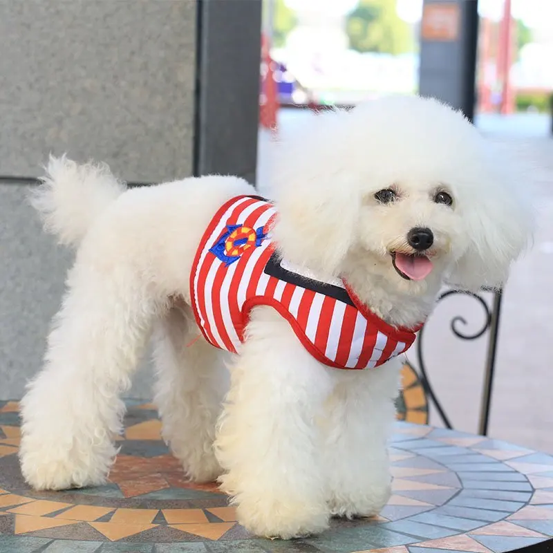 Собаки Костюм в морском стиле Стиль нагрудный ремень из дышащего материала с