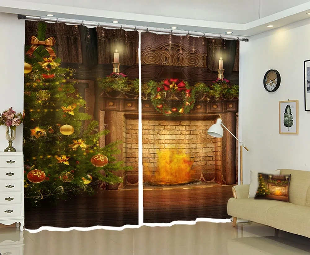 Индивидуальные 3D затемненные шторы на карту пользовательский размер магазин