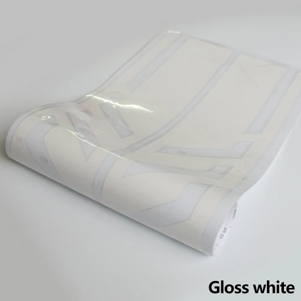 Gloss White Издание 1 стиль боковые полосы наклейки для Mercedes Benz W176 класс A45 AMG A180 A200 A250-5D углеродного волокна/белый/серебристый - Название цвета: Gloss White