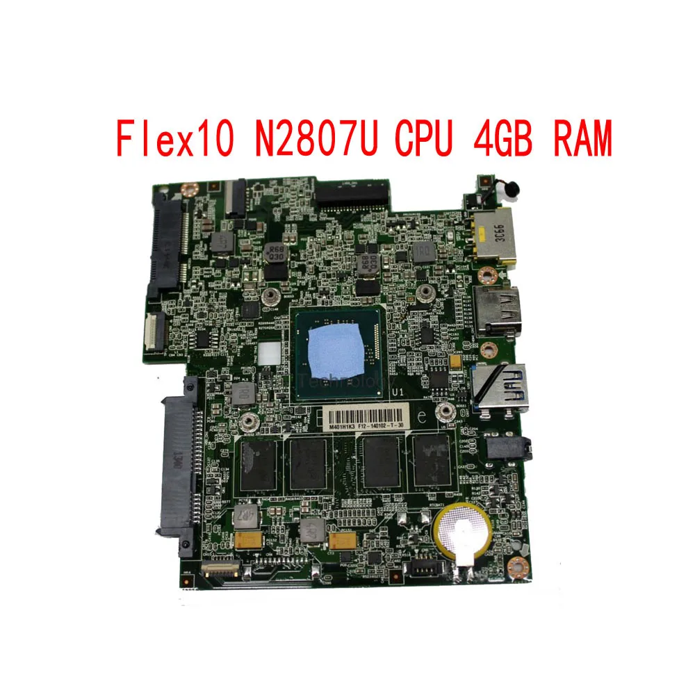 HOLYTIME материнская плата для ноутбука lenovo Flex10 Flex 10 W8P 5B20G94327 SR1YW N3540u 4 Гб Оперативная