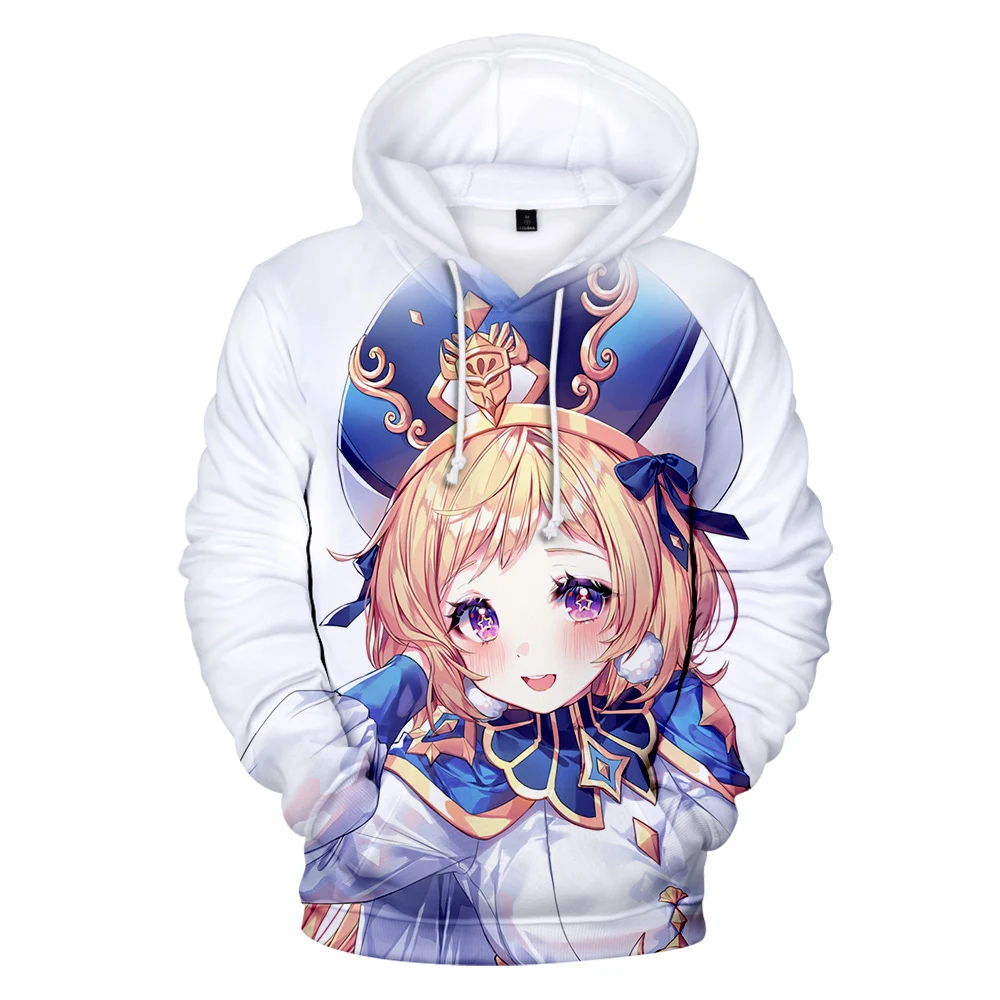 

Kawaii Boy Girl Kids Man Tracksuit Cartoon Guardian Tales Female Knight & Princess Sweatshirts Children Anime Women Winter Tops