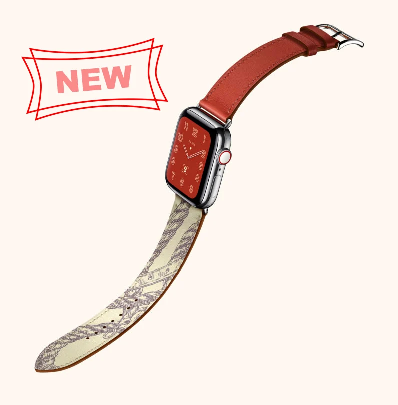 Single Tour Watch Strap For Apple Watch Series SE 6 5 4 44/40mm Genuine Leather Watchband Accessories For Apple iWatch 3 42/38mm