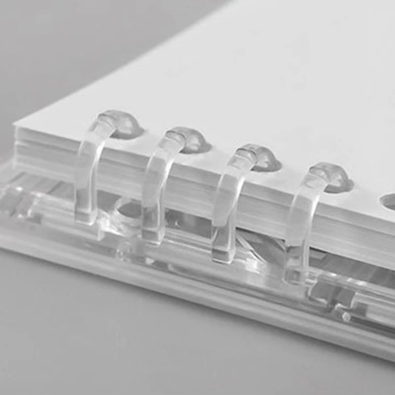 10 шт. круги с отрывными листами Бумага вязка Пластик связующего отверстия для