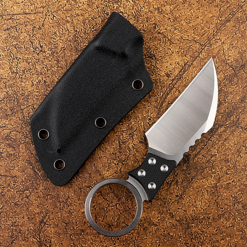 Новинка акция маленькое прямое лезвие с фиксированным лезвием тактическое D2