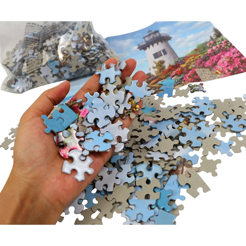 

Jigsaw puzzles 1000 pieces Toys Educational Puzzle Games Assembling Picture Landscape Puzzles For Adults Children Kids Gifts