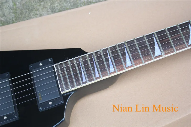 6-ой Электрогитары в Форма гриф из красного дерева с 24 Лады хром аппаратные