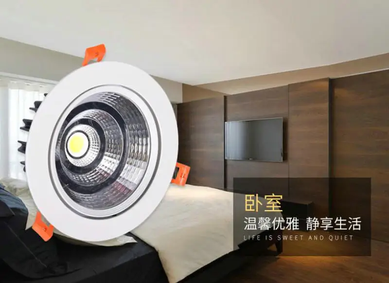 1 шт. встроенсветодиодный светодиодная лампа 7 Вт 10 12 15 20 30 40 50 60 | Лампы и освещение