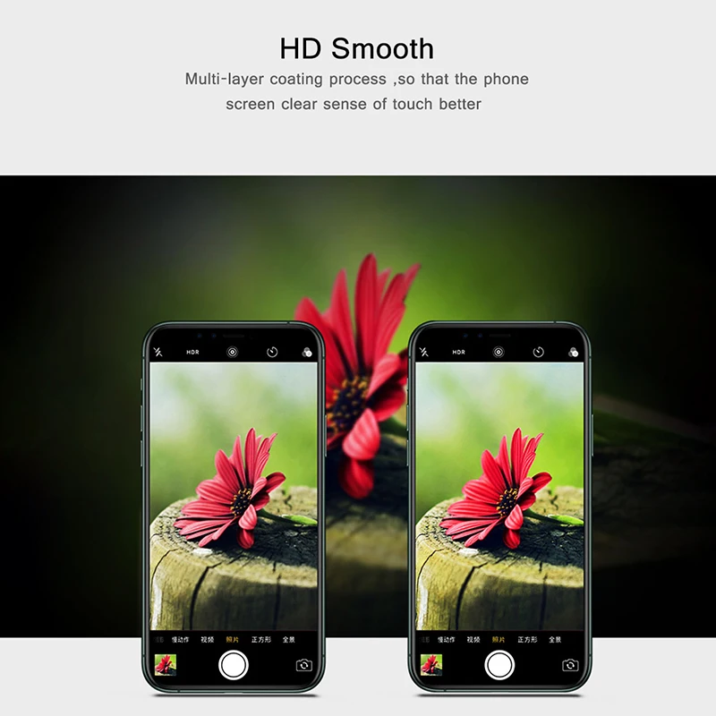 2 комплекта стекло для камеры Iphone 11 Pro Max 2019 закаленное полное покрытие пленка