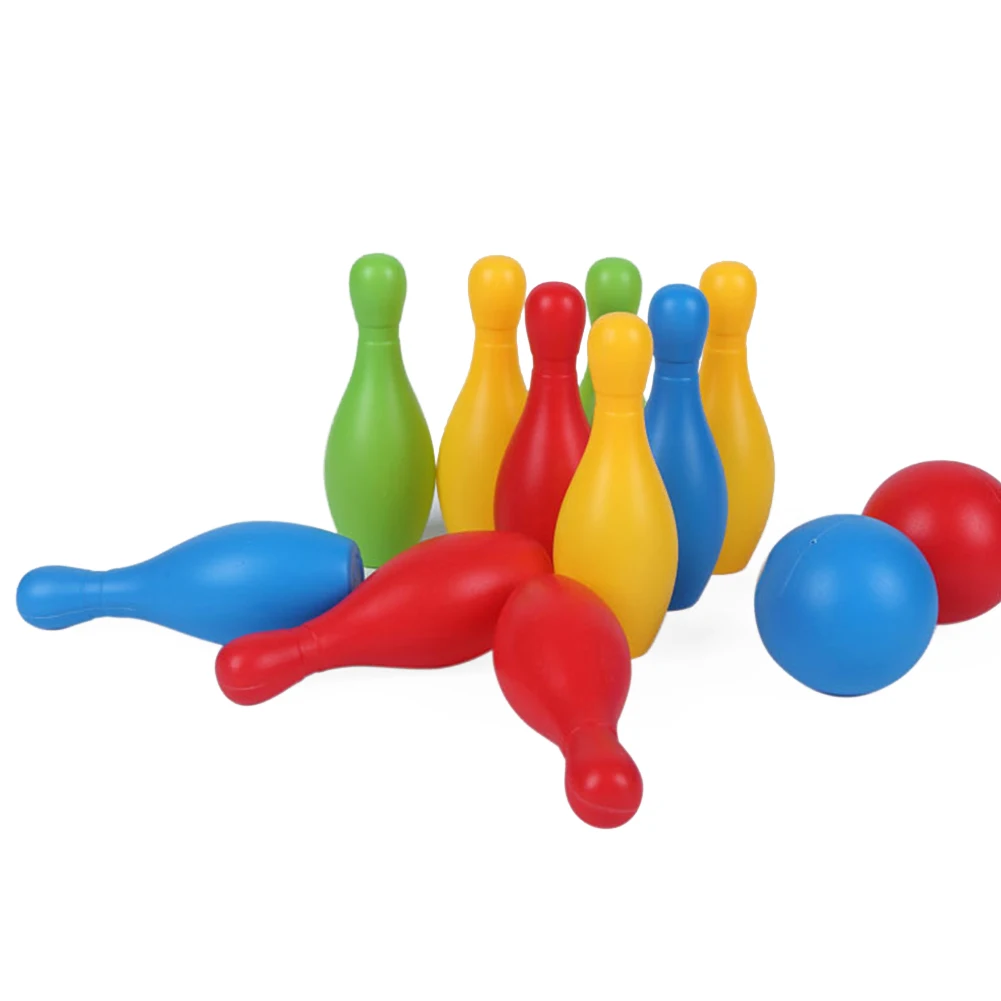 Набор забавных нетоксичных игрушек для боулинга в помещении и на улице родителей