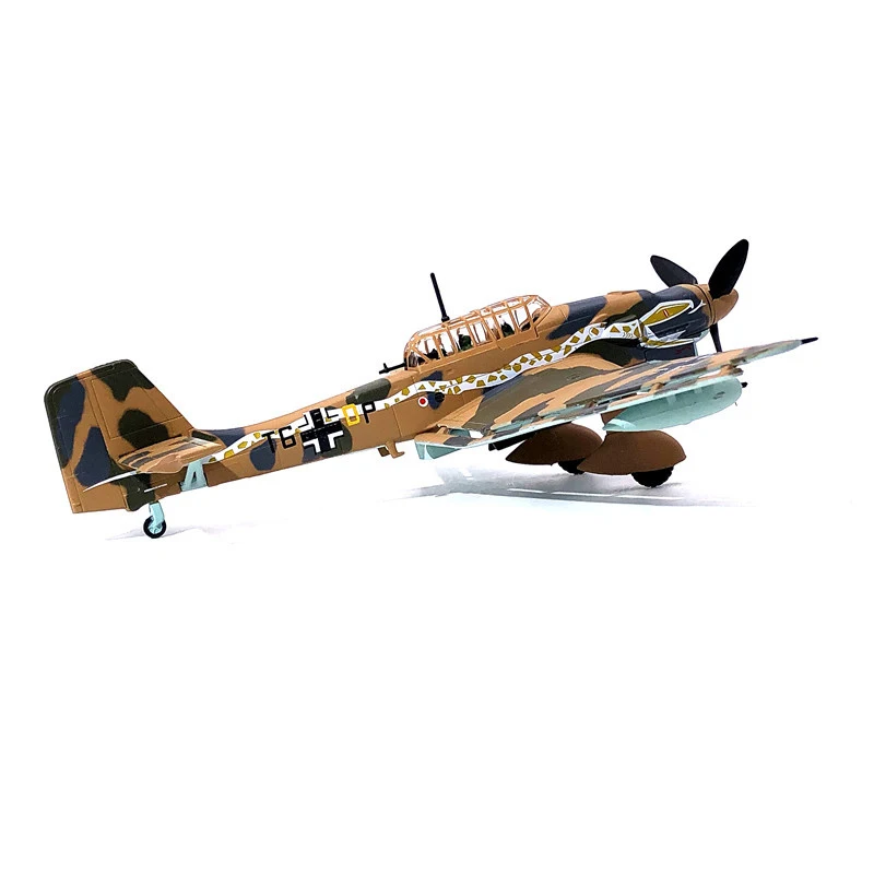 Специальное предложение, коллекция 1/72, немецкая JU-87 модель бомбардировщика для дайвинга, модель истребителя, Коллекционная модель из сплава, военная модель
