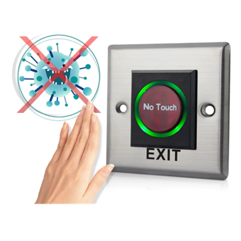 No Touch Infrared Exit Button Door Sensor Switch |