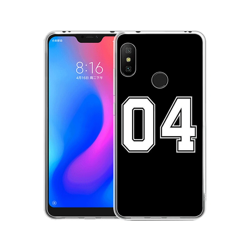 Чехол на мобильный телефон для Xiaomi Redmi Note 8 6 7 5 Pro 4 4X 5A 8T черный чехол с надписью и