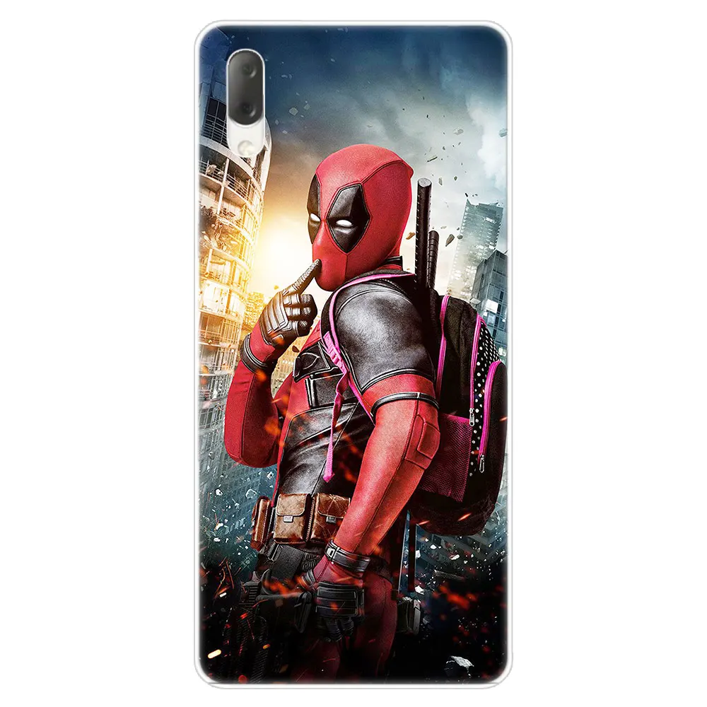 012 Дэдпул из Вселенной Марвел жесткий чехол для Sony Xperia L1 L2 L3 X XA XA1 XA2 XA3 ультра 10 плюс E5 XZ XZ1 XZ2 компактный XZ3 XZ5 2 20 крышка - Цвет: 012