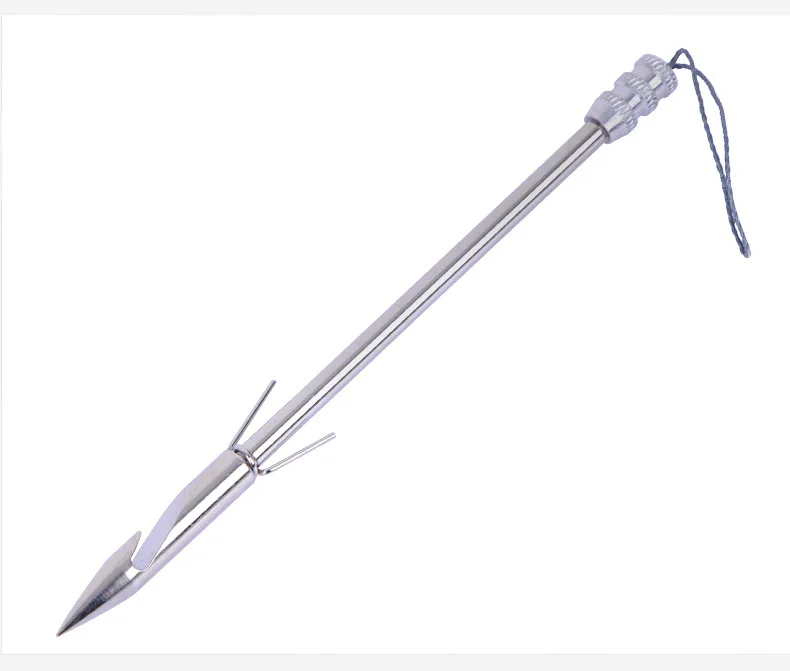 Fish Darts Darts Slingshot Stainless Steel Darts Shooting Fish Arrow Shooting Accessories with Arrow Box 5 Pcs