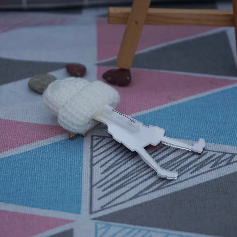 Брошь в виде мультяшной модели единорога для женщин акриловые бейджи значки на