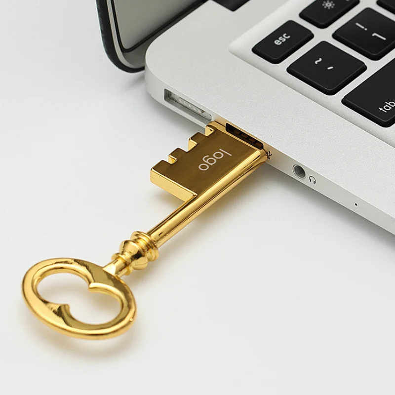 

Heart Key USB flash 4gb 8gb 16gb 32gb 64gb USB2.0 Pendrive Memory Stick Waterproof Metal flashdrive Commemorative gift usb drive