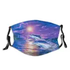 Маска для лица с 2 фильтрами, многоразовая моющаяся Балаклава для мужчин, женщин, мужчин, взрослых и подростков