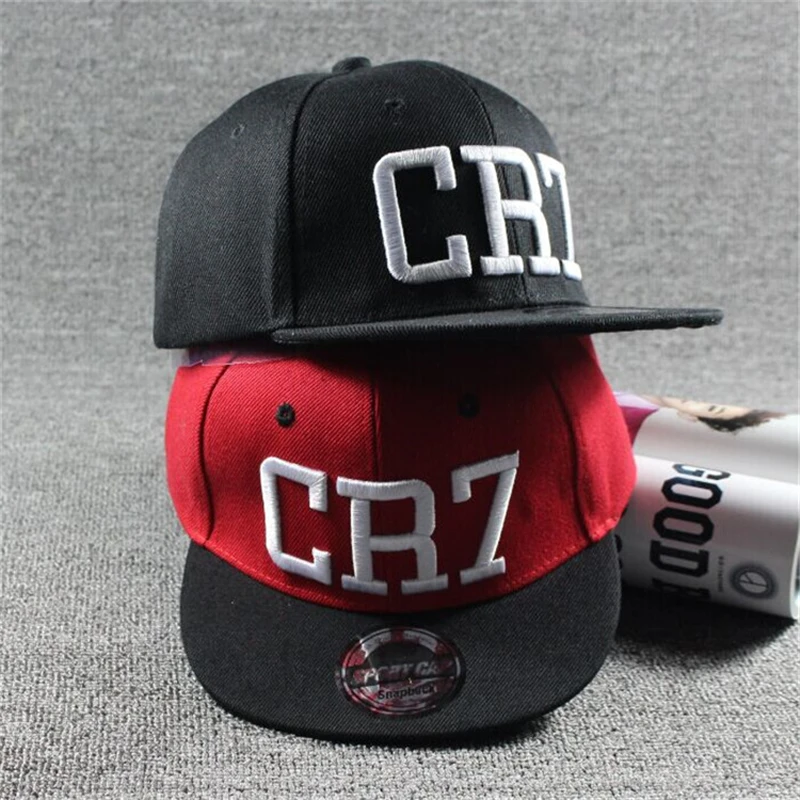 

2021 New Fashion Children Ronaldo CR7 Embroidery Snapback Cap Boys Girls Kids 100% cotton Baseball Hats Hip Hop Caps Gorras
