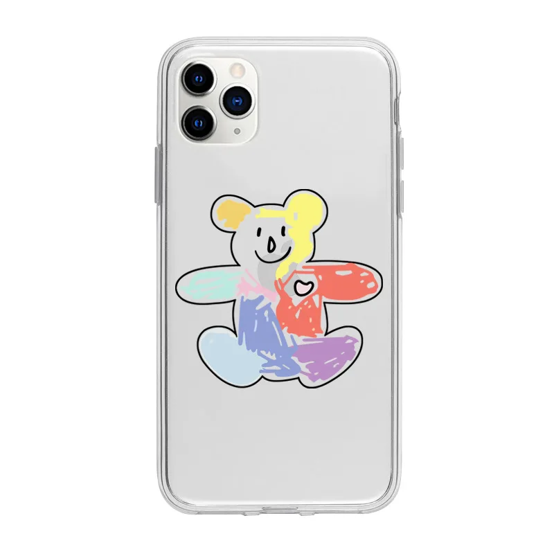 Прозрачный чехол для iPhone 11 Pro Max XR Xs X 7 8 6 6s Puls | Мобильные телефоны и аксессуары