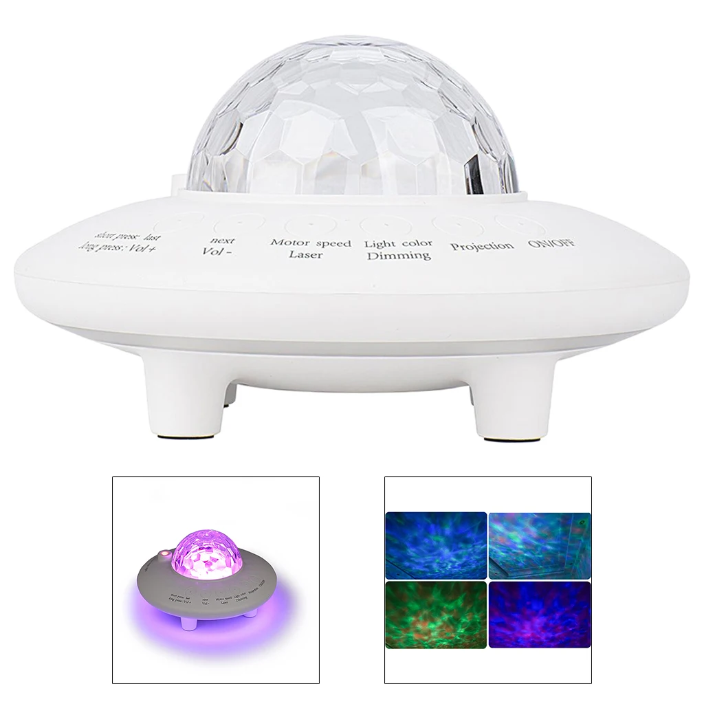 

Roof LED Projector Light USB Atmosphere Romantic Ocean Lamp Party