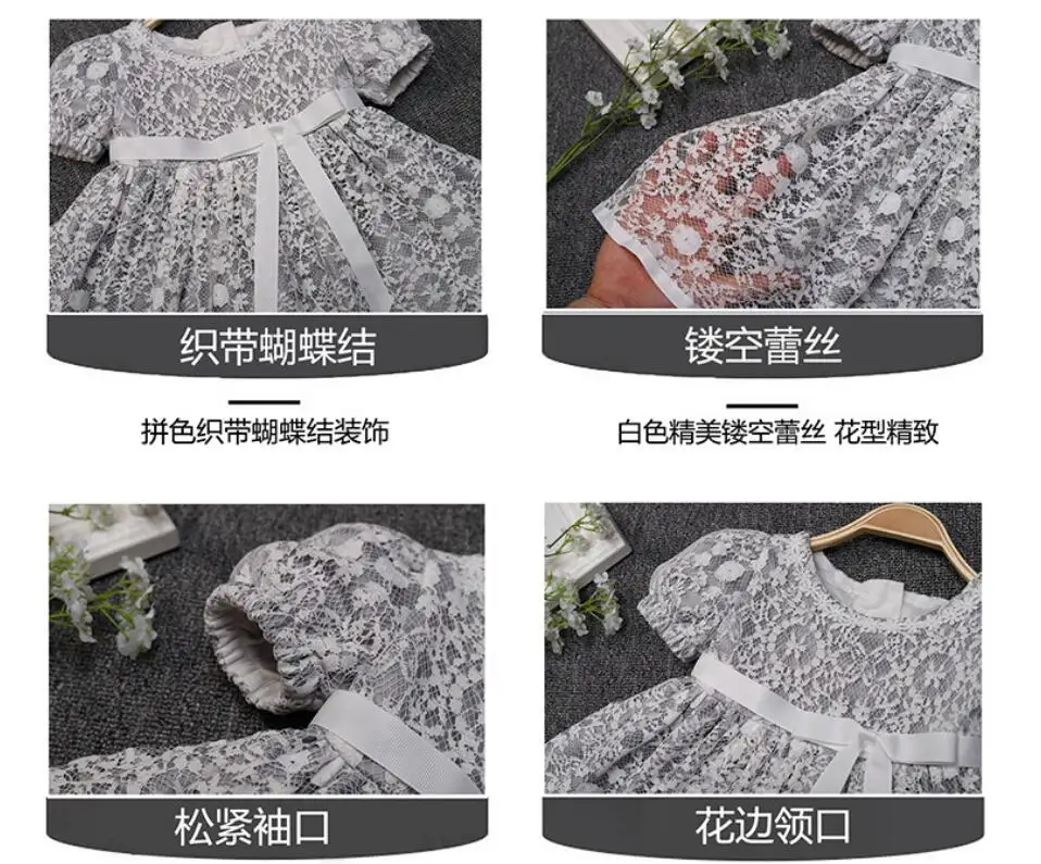 Детский наряд для дня рождения маленькой девочки Платье маленьких девочек с