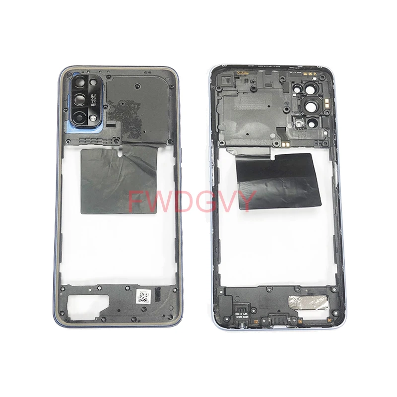new for oppo realme 7 pro middle frame rmx2170 front housing cover phone replacement repair parts for realme 7 pro free global shipping