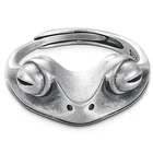 Богемное Винтажное кольцо в виде лягушки для женщин художественный дизайн ретро открытые регулируемые унисекс Женские массивные кольца подарок