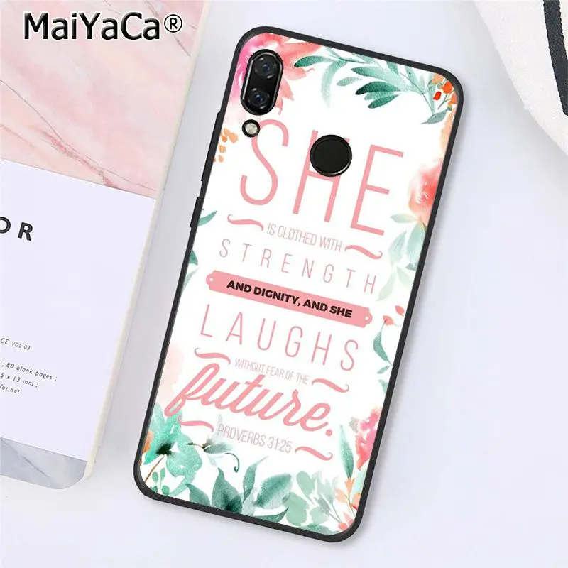 MaiYaCa пословица фраза девиз 8Tod Vibes Только любовь чехол для телефона Xiaomi Redmi8 4X 6A 9 8A