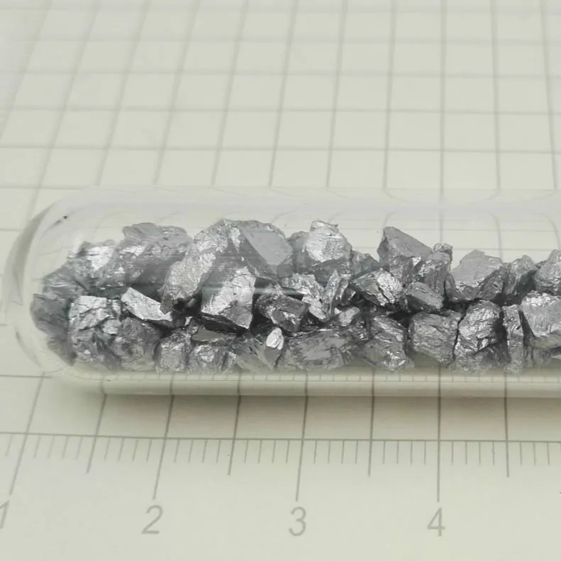 

10 grams pure chromium metal fragments 99.9% purity element sample