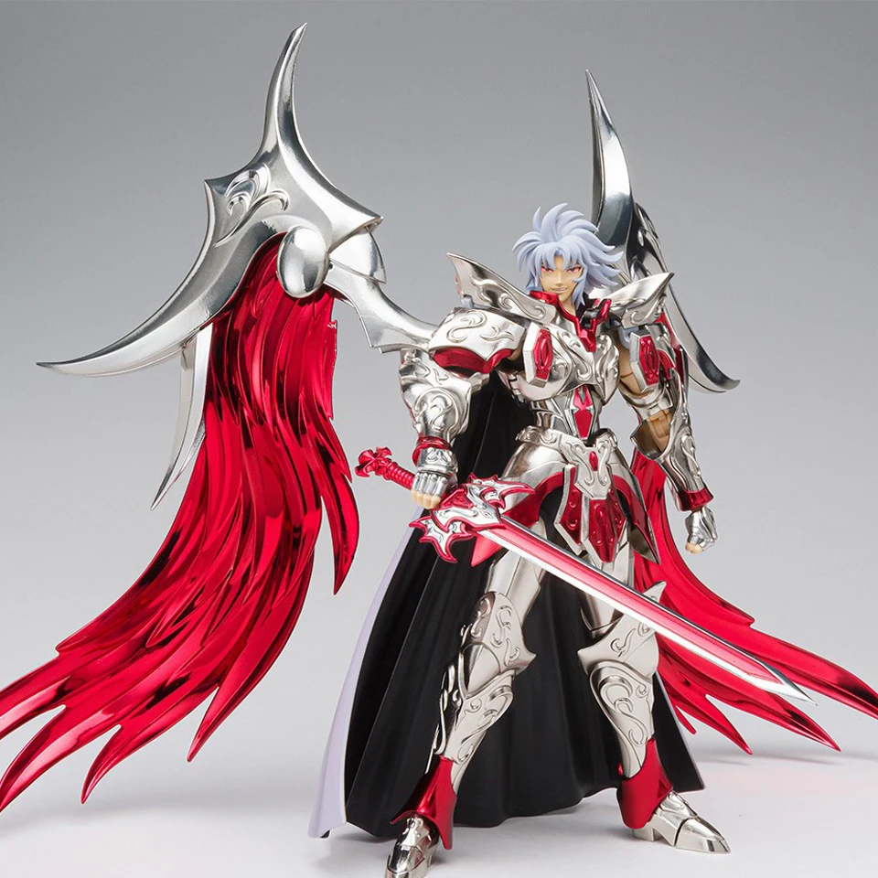 Tronzo оригинальные Bandai Saint Seiya EX Ares Saga Evil White Hair God Gemini Saintia Shoko ПВХ Фигурки Модель