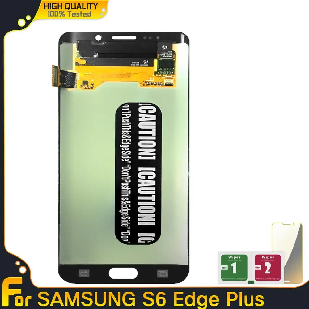 Оригинальный ЖК дисплей Oled для Samsung Galaxy S6 Edge Plus G928 G928F с сенсорным экраном и