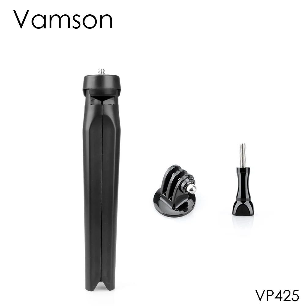 Vamson для Gopro Hero 7 6 5 Штатив Адаптер селфи палка для iPhone аксессуары для DJI OSMO для Xiaomi Xiaoyi Yi 4K камера VP425 - Цвет: VP425-VP101-LS
