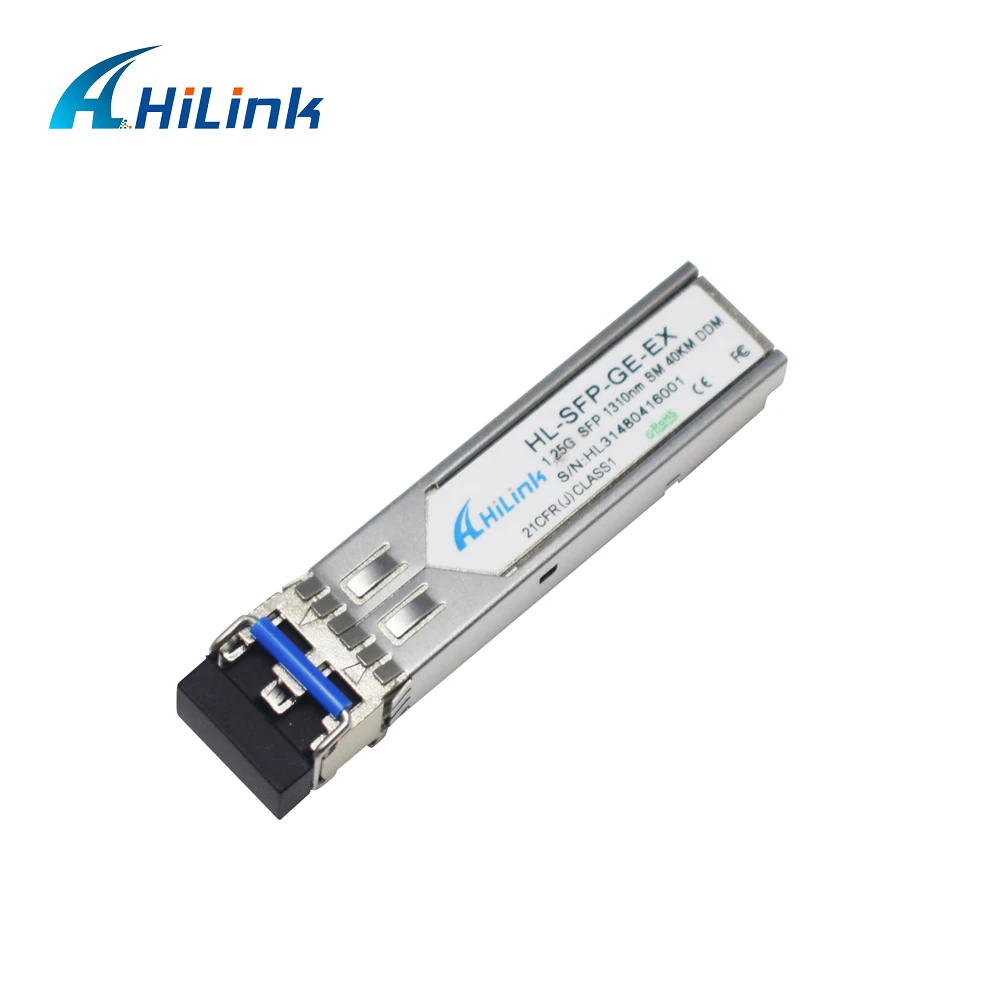 Бесплатная доставка по почте! Оптический SFP модуль трансивера 1 25G 1000Base 20km 40km 80km 120km