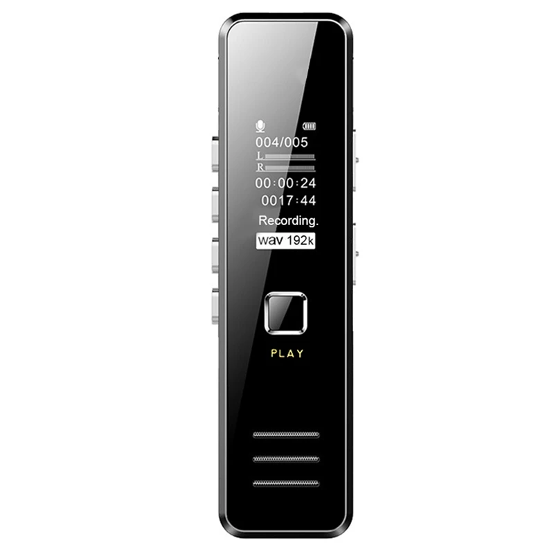 Мини цифровой диктофон Регистраторы 192 кбит/с 20-часовой Запись Mp3 игры