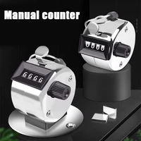 bell counter hand pitch laps counter manual mechanical hand held bell with ring silver digital knitting row crochet in stock