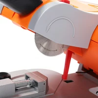 Free Shipping Table Cutting Machine Bench Mini Cut-off 0-45 Miter Saw Steel Blade 3/8" For cutting Metal Wood Plastic 220V